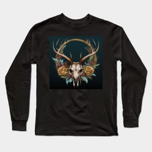 Stag wreath Long Sleeve T-Shirt